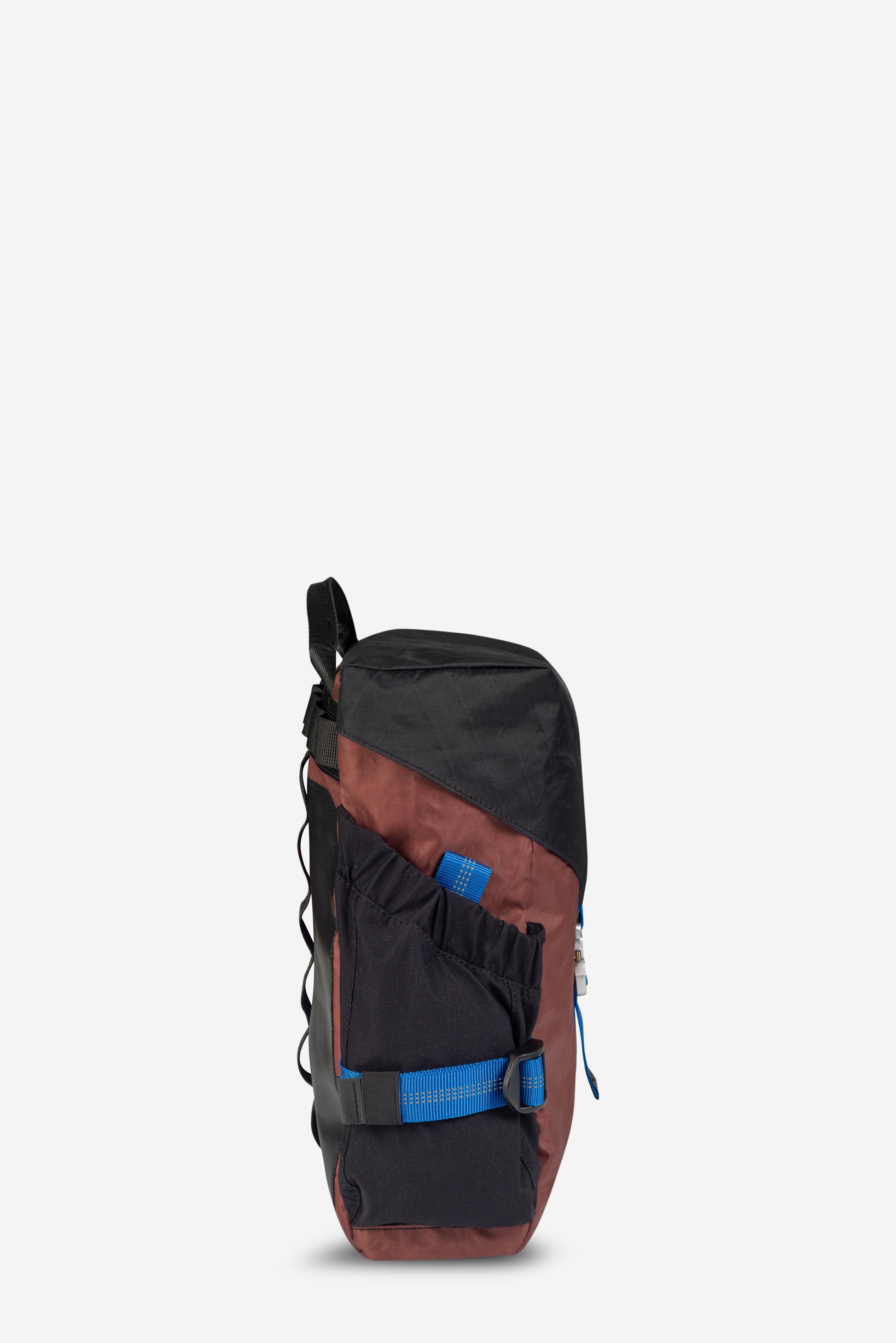 Bic Pannier – Black X-Pac & Red Barn Ecopack Rear Bag with Molle System