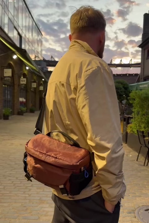 Karmash Cam Bag – Compact Camera Shoulder Bag Made from Recycled Ecopack Fabric