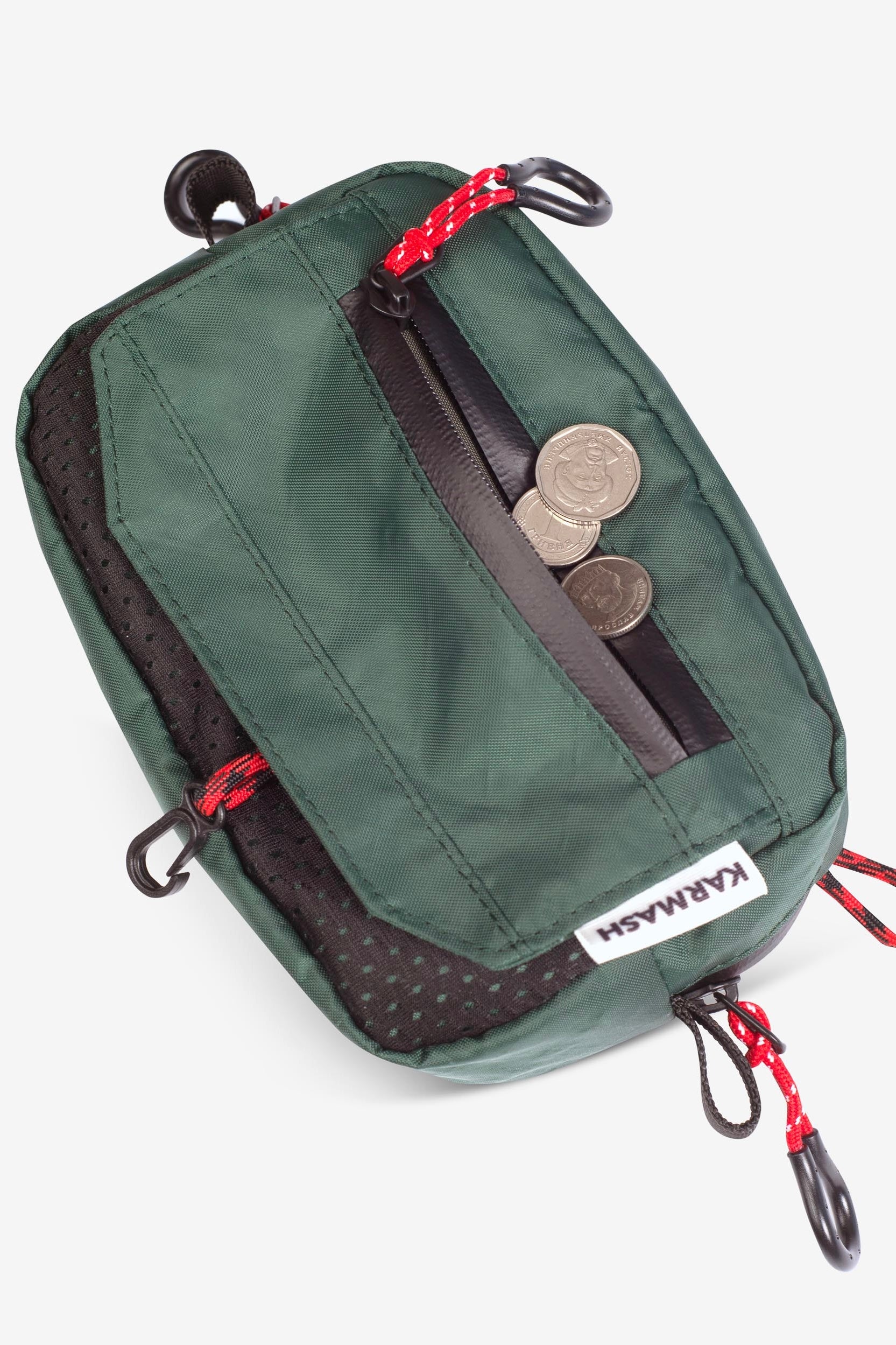 Karmash city mini bag. Handmade Waist Bag – Durable and Waterproof Ecopak Сrossbody Pack. Size: 18x12x5 cm.
