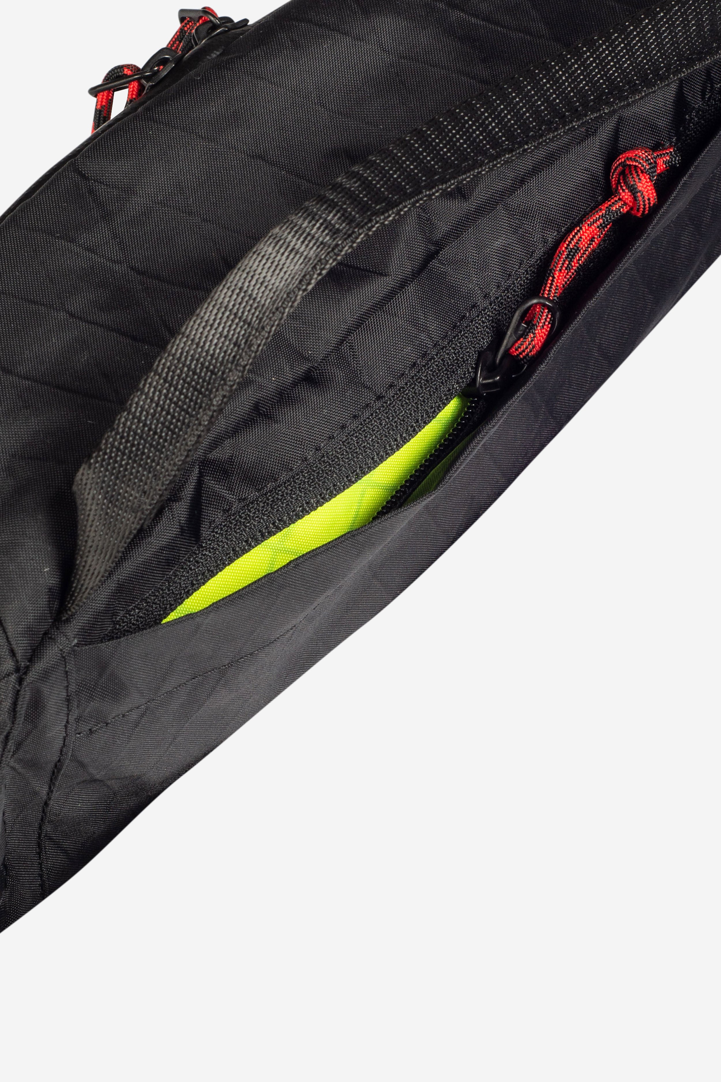 Waist bag. Karmash CWB M Black/Lemon