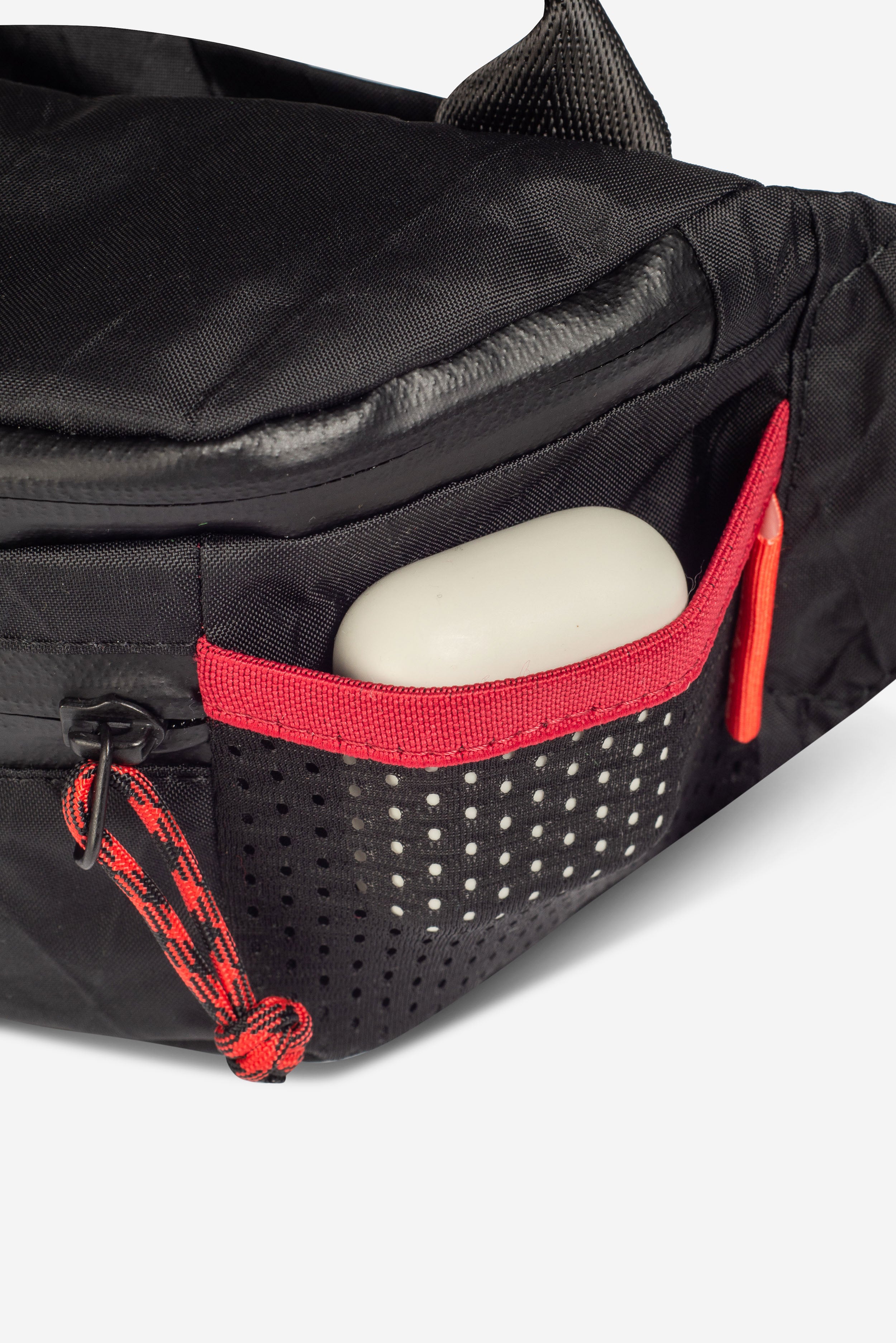 Waist bag. Karmash CWB M Black/Lemon