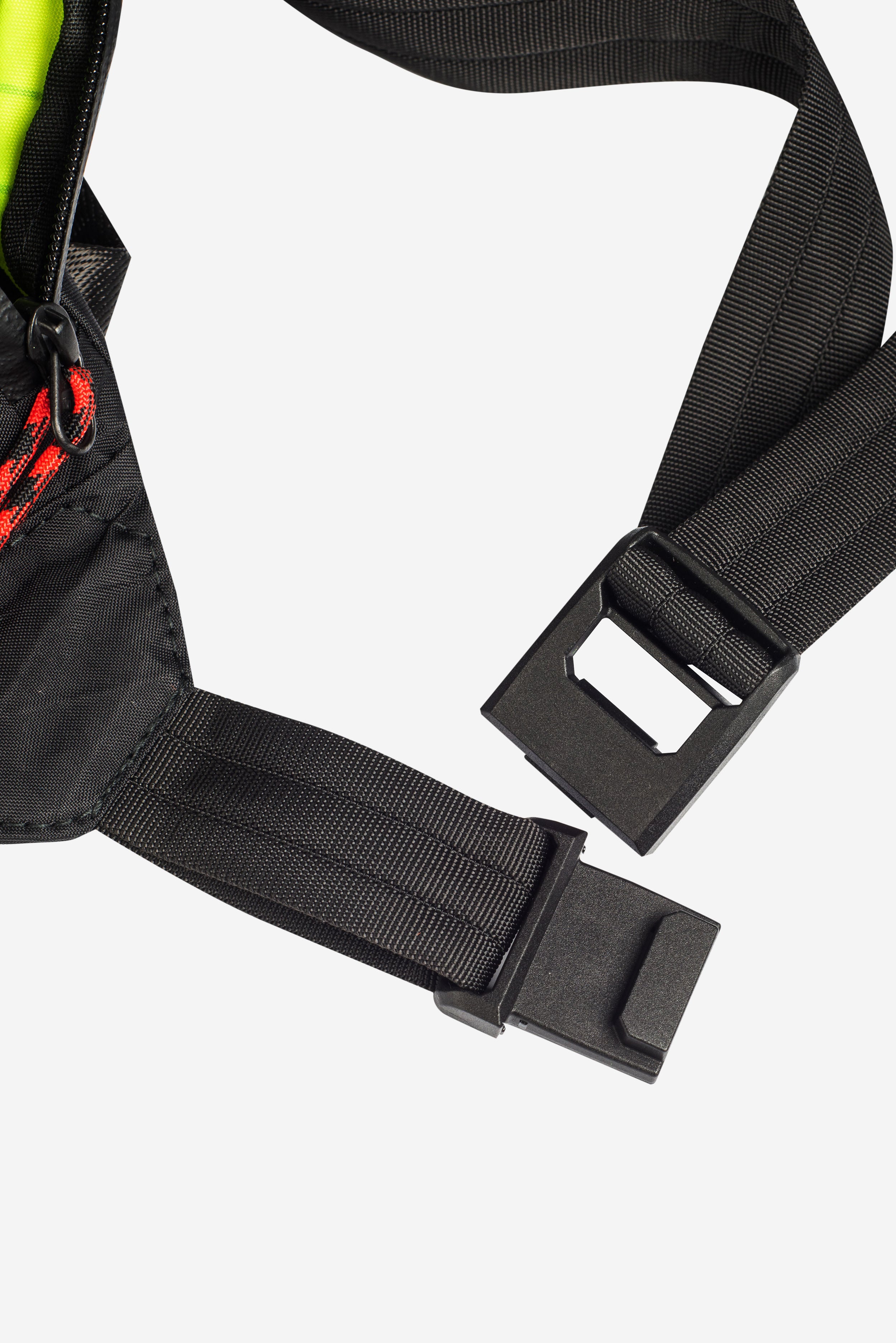 Waist bag. Karmash CWB M Black/Lemon