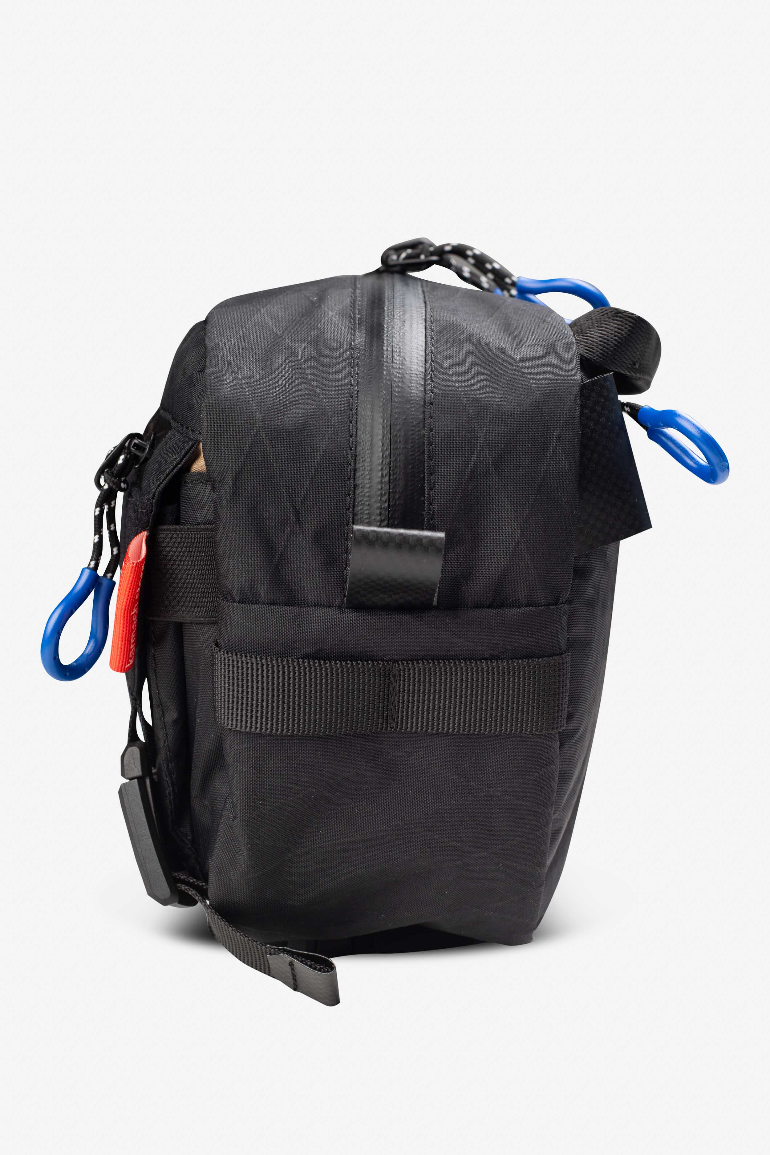Big Flat Camera Bag – Compact Crossbody Camera Bag | Handmade X-Pac Shoulder Bag with Detachable Strap