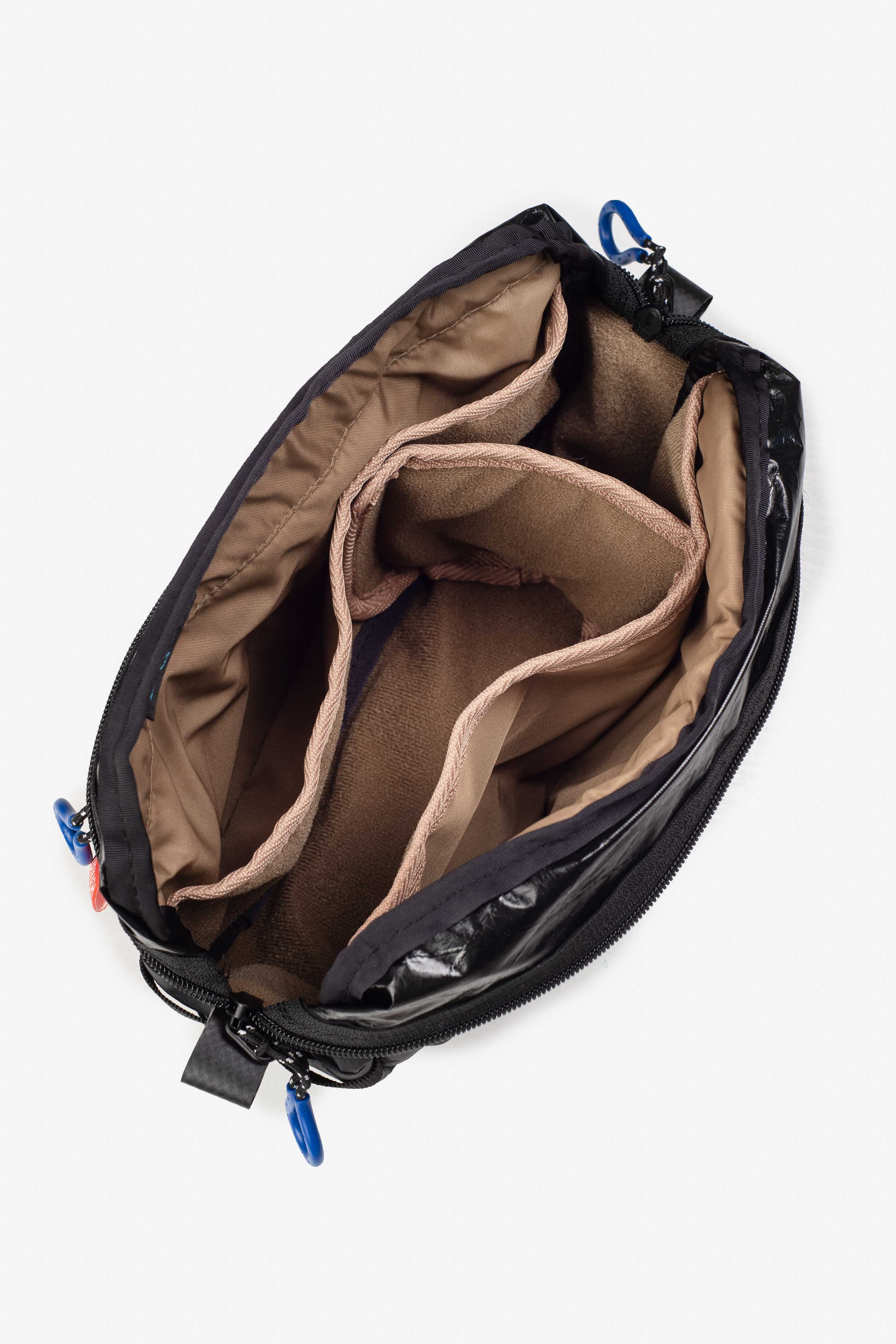 Big Flat Camera Bag – Compact Crossbody Camera Bag | Handmade X-Pac Shoulder Bag with Detachable Strap